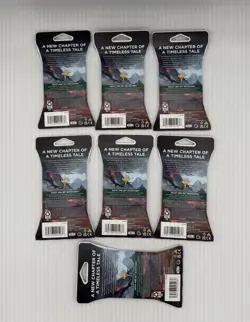 MTG The Lord of the Rings Tales of Middle-Earth Sleeved Set Booster Packs 7 Lot - Image 2