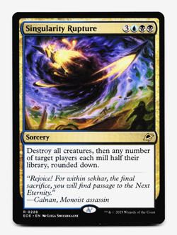 Singularity Rupture [Edge of Eternities] MTG Magic EOE NM/M 💧💀💀 - Image 1