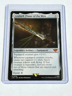 Anduril, Flame of the West - The Lord of the Rings (LTR) - MTG Mythic Rare #236 - Image 2
