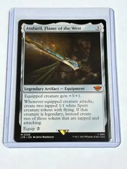 Anduril, Flame of the West - The Lord of the Rings (LTR) - MTG Mythic Rare #236 - Image 3