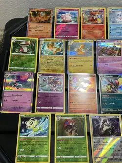 30 Pokemon Cards Lot WOTC VTG ALL RARE HOLO Celebi Kangaskhan Ditto Clefable - Image 2