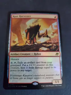 x1 Rust Harvester - Foil R MTG Edge of Eternities M/NM, English - Image 1
