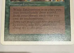 MTG Verduran Enchantress Unlimited Edition Lightly Played - Image 2