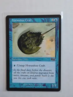 Horseshoe Crab - Urza's Saga - MP - MTG Magic - Common - Creature - Image 1