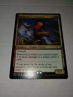 Dragonborn Champion - Adventures in the Forgotten Realms - LP - English MTG - Image 2