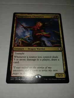 Dragonborn Champion - Adventures in the Forgotten Realms - LP - English MTG - Image 3