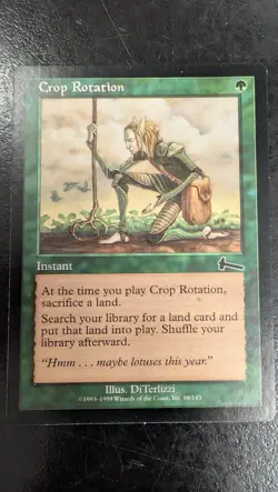 Crop Rotation Urza's Legacy Regular Magic Mtg - Image 1