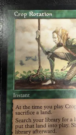 Crop Rotation Urza's Legacy Regular Magic Mtg - Image 2