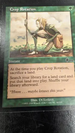Crop Rotation Urza's Legacy Regular Magic Mtg - Image 5