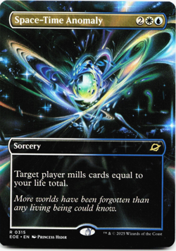 Space-Time Anomaly (Borderless) - Edge of Eternities - MTG Magic EOE NM/M ⚪💧 - Image 3