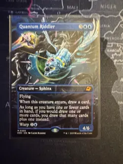 Quantum Riddler - Borderless - Edge of Eternities - EOE MTG - Image 1