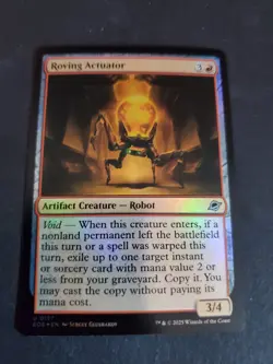Roving Actuator #157 | Near Mint FOIL | Edge of Eternities Magic MTG - Image 1