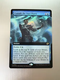 Consult The Star Chart - 325 -MTG: Edge of Eternities -Extended Art -Rare - FOIL - Image 1