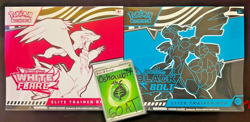 Pokemon Black Bolt and White Flare Elite Trainer Box ETB Set of 2 / Pokemon TGC - Image 1