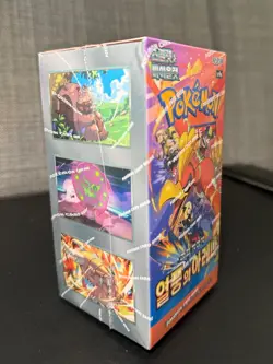 Pokemon Scarlet & Violet sv9a Heat Wave Arena KOREAN Sealed full Case (30 boxes) - Image 3