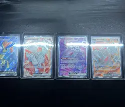 LOT of 4 Full Art Pokemon Cards Black Bolt/White Flare - Image 1