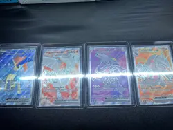 LOT of 4 Full Art Pokemon Cards Black Bolt/White Flare - Image 2