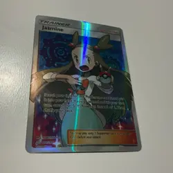 Pokemon - Jasmine - 177/181 - Sun & Moon - Team Up Custom Fan Art Display - Image 1
