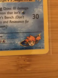 Pokemon TCG Gym Heroes Rare 1st Edition Misty’s Poliwrath #32/132 LP - Image 4