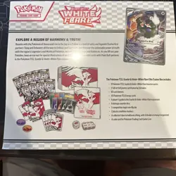 Pokemon TCG Black Bolt White Flare Sealed Set Elite Trainer Box ETB - Image 2