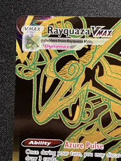 Pokemon TCG Rayquaza VMAX TG29/TG30 Swsh12: Silver Tempest Trainer Gallery Holo - Image 5