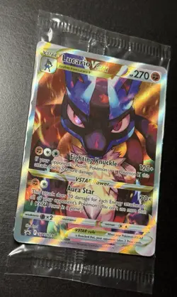 Pokemon TCG Sword & Shield Lucario VSTAR SWSH29 Promo Sealed - Image 2