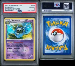Pokemon Reuniclus 126/124 PSA 8 NM-MT BW Dragons Exalted Shiny Secret Rare 2012 - Image 3