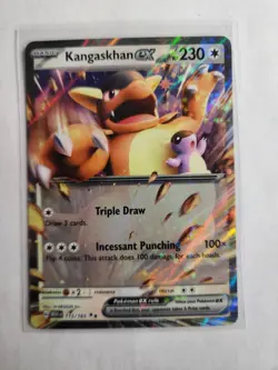 2023 Pokemon Kangaskhan ex 115/165 Sv: Scarlet & Violet 151 Holo - Image 1