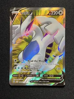 Pokemon TCG Lugia V 185/195 Silver Tempest Pokemon 2022 NM - Image 1