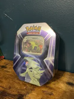 Pokemon TCG: Tyranitar Triple Whammy Collectors Tin - Factory Sealed - Image 3