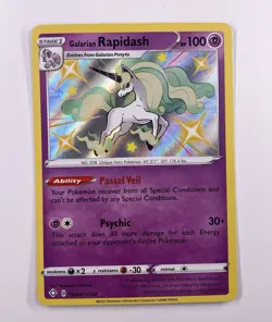 Galarian Rapidash SV048/SV122 Holo SWSH Shining Fates - Pokemon TCG (EN) NM/LP - Image 1