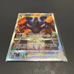 Lucario VSTAR SWSH291 Sealed Crown Zenith Black Star Promo Holo Pokemon TCG NM - Image 5