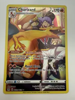 Pokemon TCG Lost Origin Trainer Galler Charizard (TG03/TG30) Pack Fresh Mint - Image 1