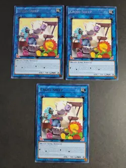 Cross-Sheep (X3) JUSH-EN048 Rare Yugioh Justice Hunters - Image 1