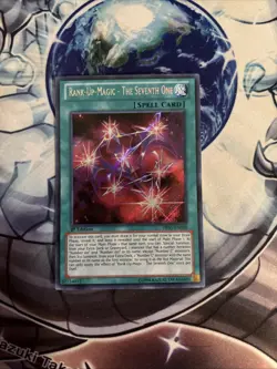 (YBL) YuGiOh! Rank-Up-Magic The Seventh One PRIO-EN058 Secret Rare LP 1st - Image 1