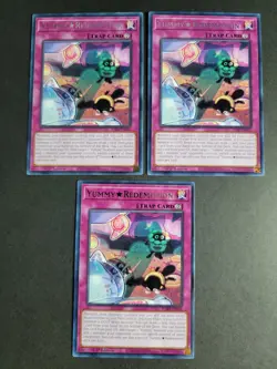 Yummy Redemption (X3) JUSH-EN026 Rare Yugioh Justice Hunters - Image 1