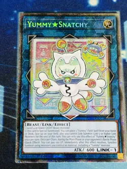 Yugioh Yummy Snatchy JUSH-EN022 1st Starlight Rare! Pack Fresh Mint! - Image 1