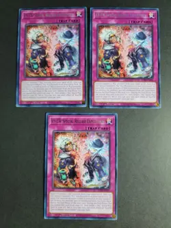 K9-EW Special Release Experiment (X3) JUSH-EN041 Rare Yugioh Justice Hunters - Image 1