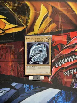 Blue-Eyes White Dragon Ultimate Rare NM OP28-EN001 Yugioh - Image 1