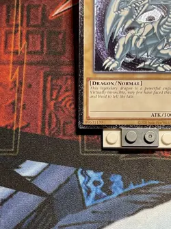 Blue-Eyes White Dragon Ultimate Rare NM OP28-EN001 Yugioh - Image 2