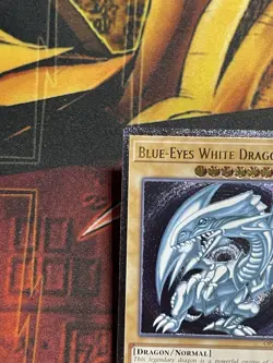 Blue-Eyes White Dragon Ultimate Rare NM OP28-EN001 Yugioh - Image 5