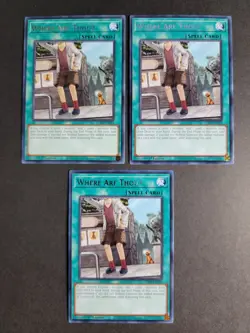 Where Arf ThouU (X3) JUSH-EN028 Rare Yugioh Justice Hunters - Image 1