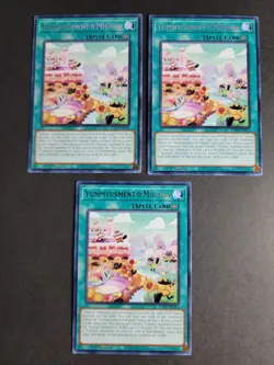 Yummyusment Mignon (X3) JUSH-EN023 Rare Yugioh Justice Hunters - Image 1