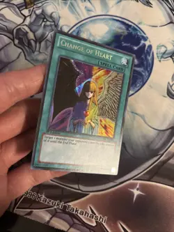(YBL) YUGIOH • CHANGE OF HEART • SECRET RARE • LCYW-EN124 • 1st EDITION VLP - Image 4
