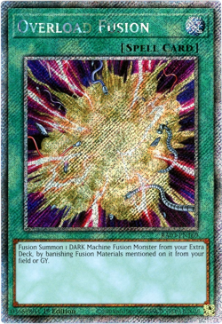 YuGiOh! Overload Fusion - RA03-EN169 - Platinum Secret Rare 1st Edition - NM/M - Image 1
