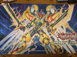 Yugioh Duelist’s Advance Sneak Peak PlayMat Number F0: Utopia Future Zexal - Image 1