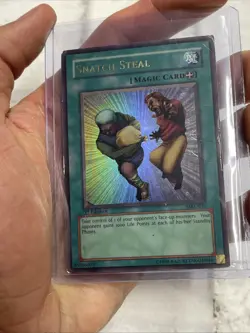 Yugioh! Snatch Steal MRL-036 Magic Ruler 1st Edition Yu-Gi-Oh! Rare Card HP Vtg - Image 1