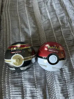 Pokemon TCG Poke Ball And Ultra Ball Tins SET OF 2 - Image 1