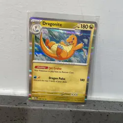 Dragonite Holo NM 149/165 Scarlet & Violet 151 Pokemon Card - Image 1