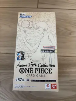 One Piece Card Game Anime 25th Collection EB-02 Box Tape Sealed New - Image 1